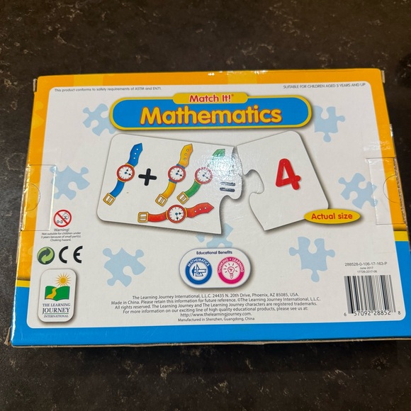 Mathematics Puzzle Set - Picture 2 of 2